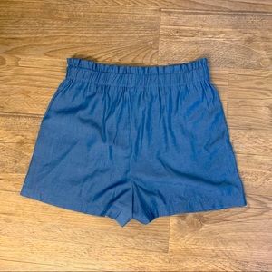 Boutique Chambray Shorts